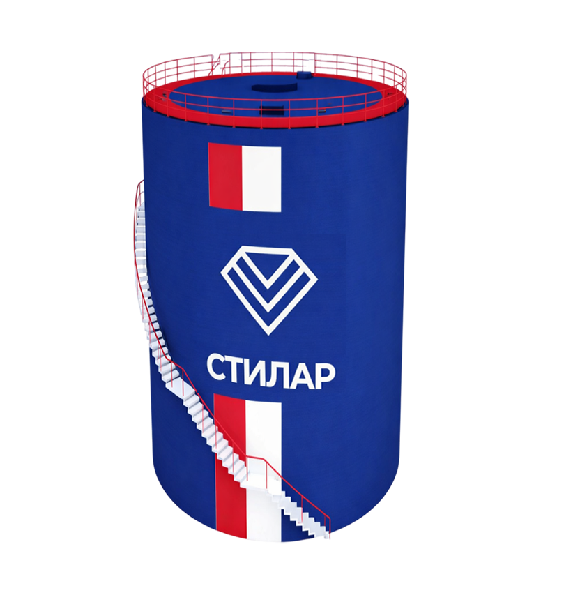 Цельносварной резервуар РВС для спирта 5 м³ от завода-производителя